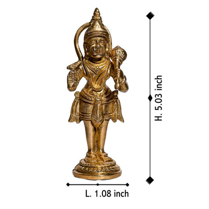 Lord Hanuman Ji {Super Fine Brass}