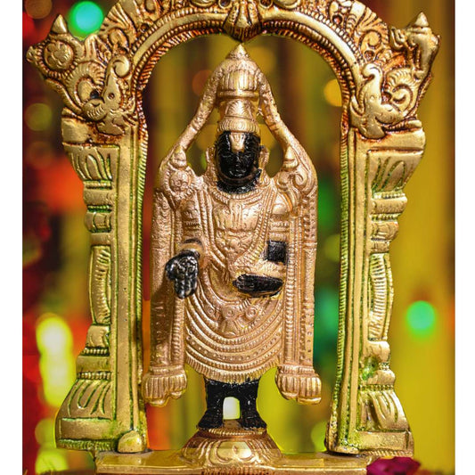 Tirupati Balaji Brass Murti